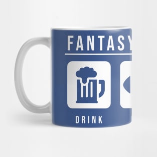 FANTASY FOOTBALL: DRINK PLAY WIN Mug